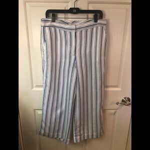 LOFT outlet wide leg ankle pants